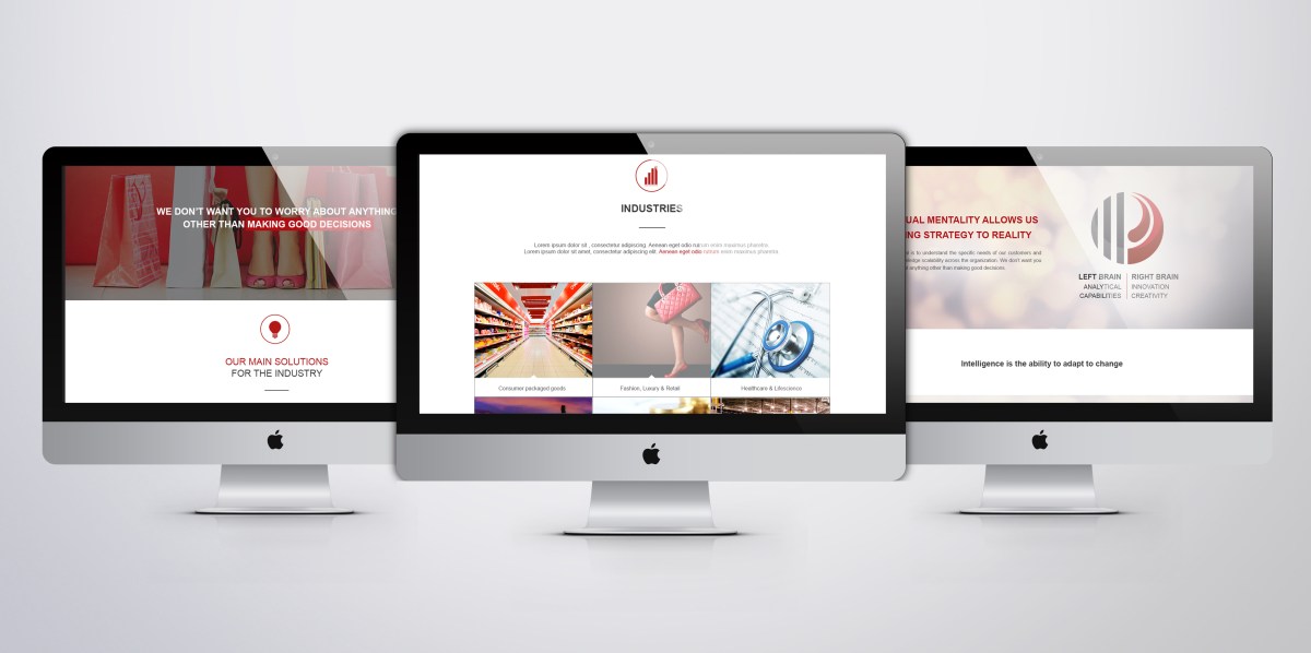 Web responsive de&nbsp;MiConsulting